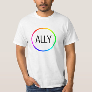 Camiseta Orgulho do aliado - inclinação moderno