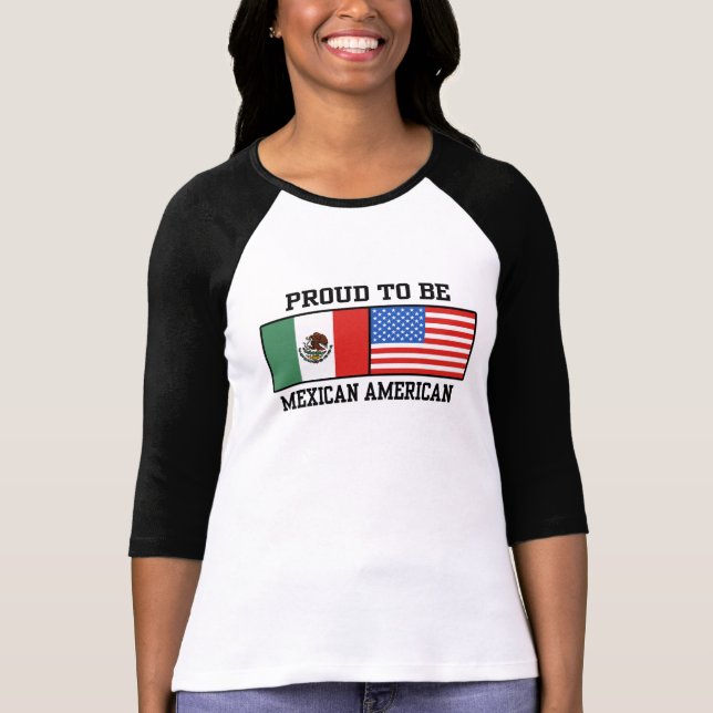 Camiseta Orgulho do Americano Mexicano (Frente)