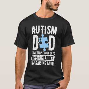 Camiseta Orgulho do Autismo Conscientização do Autismo Pai