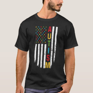 Camiseta Orgulho do Autismo Conscientização do Autismo Pai