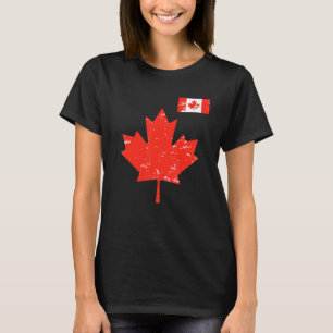 Camiseta Orgulho Do Canadá - Folha De Mapeamento Canadiana