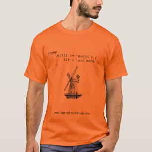 Camiseta Orgulho do Dutch do geek