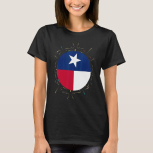 Camiseta Orgulho do Estado Americano Texas Bandeira Texana