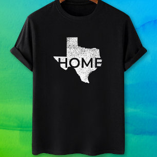 Camiseta Orgulho do Estado do mapa do Texas Home