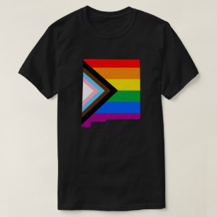 Camiseta Orgulho do Estado do Novo México LGBTQ Progress Pr