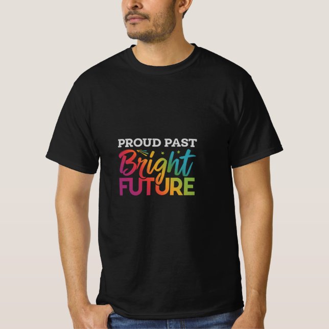 Camiseta Orgulho do Futuro Brilhante (Frente)