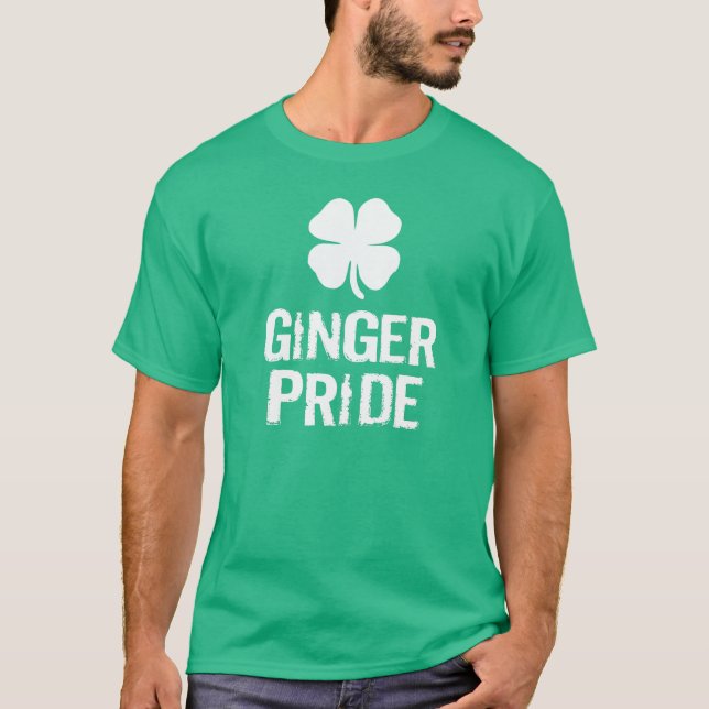 Camiseta Orgulho do gengibre (Frente)