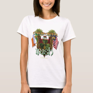 Camiseta Orgulho do irlandês de Califórnia