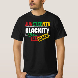 Camiseta Orgulho do Juneteenth de Excelência Negra Diária D