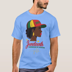 Camiseta Orgulho do Juneteenth – Tributo ao Patrimônio de 1
