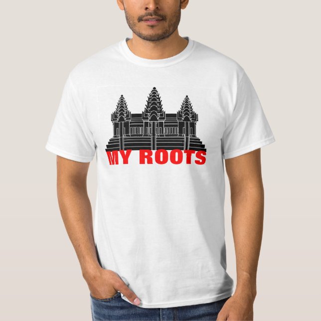 Camiseta Orgulho do Khmer: Meu Roots2 (Frente)
