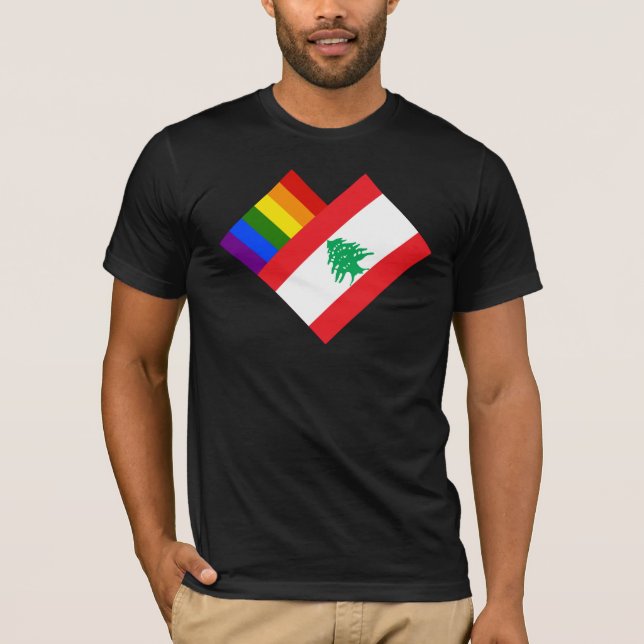 Camiseta Orgulho do Líbano (Frente)