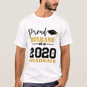 Camiseta Orgulho do marido de um Formando de 2020