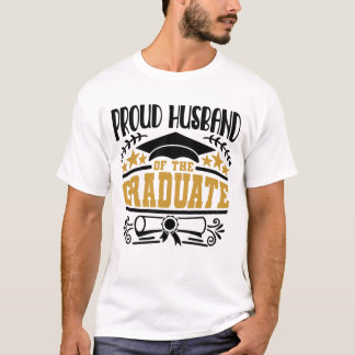 Camiseta Orgulho Do Marido Do Formando