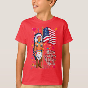 Camiseta Orgulho do Mês do Patrimônio Nativo Americano