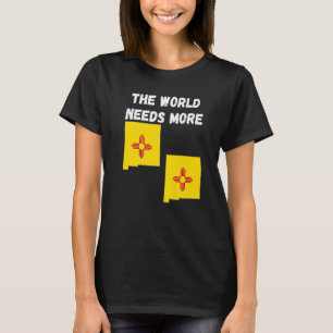 Camiseta Orgulho do meu Estado americano O mundo precisa de