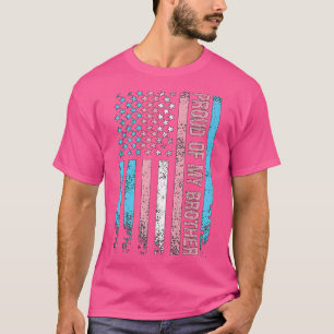 Camiseta Orgulho do meu irmão LGBT LGBT trans