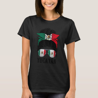 Camiseta Orgulho do México Yucatan Bandeira Mexicana do Est