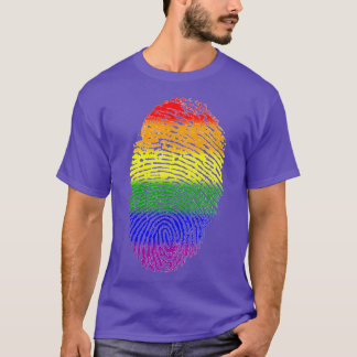 Camiseta orgulho do orgulho lgbt triblend