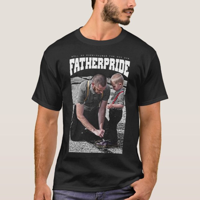 Camiseta Orgulho do pai do Skinhead (Frente)