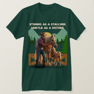 Camiseta Orgulho do Pai - Edição Equestre do Dia do Pai