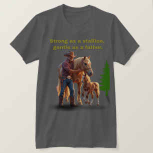Camiseta Orgulho do Pai - Edição Equestre do Dia do Pai