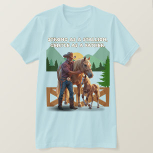 Camiseta Orgulho do Pai - Edição Equestre do Dia do Pai