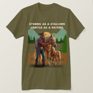 Camiseta Orgulho do Pai - Edição Equestre do Dia do Pai