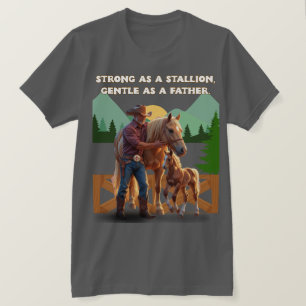 Camiseta Orgulho do Pai - Edição Equestre do Dia do Pai