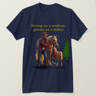 Camiseta Orgulho do Pai - Edição Equestre do Dia do Pai