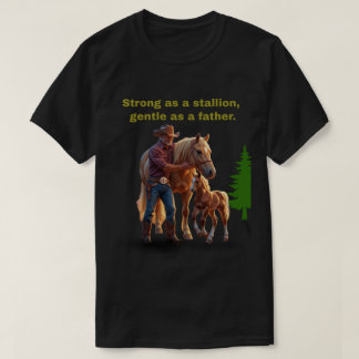 Camiseta Orgulho do Pai - Edição Equestre do Dia do Pai