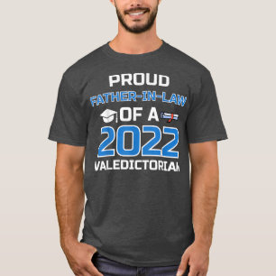 Camiseta Orgulho do Pai em Lei de um Gradua Valedictoriano