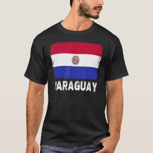 Camiseta Orgulho do paraguaio suporta Pessoas paraguaias