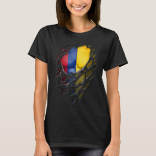 Camiseta Orgulho do Patrimônio das Raízes Colombianas Arrui