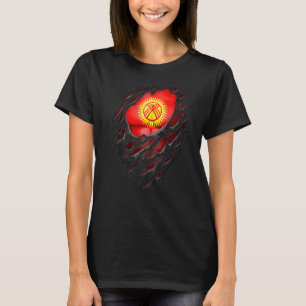 Camiseta Orgulho do Patrimônio Raiz do Quirguizistão Arruin