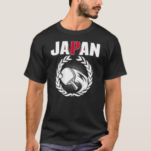 Camiseta Orgulho do Ping Pong Japonês  Apoiadores de Tênis 