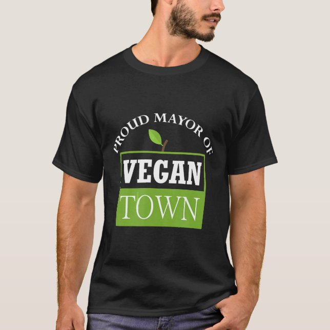 Camiseta Orgulho Do Presidente Da Câmara De Vegan (Frente)