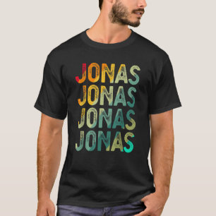 Camiseta Orgulho do Primeiro Nome Jonas Vintage Distressed