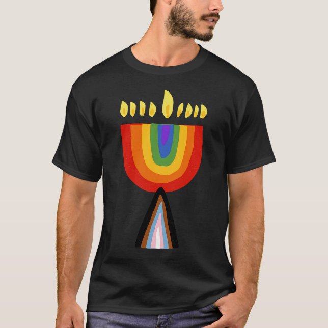 Camiseta Orgulho do Progresso Chanukiah (Frente)