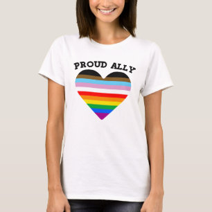 Camiseta Orgulho do Progresso de Ally Orgulho Orgulho
