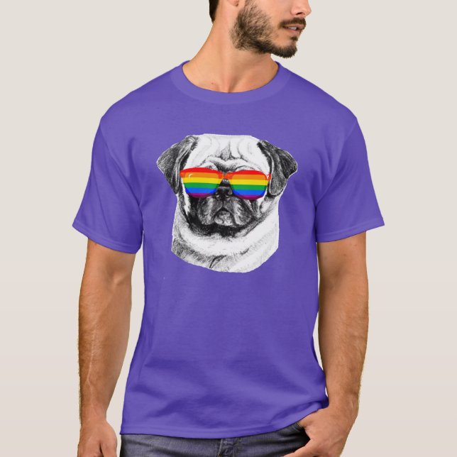 Camiseta Orgulho do Pug (Frente)