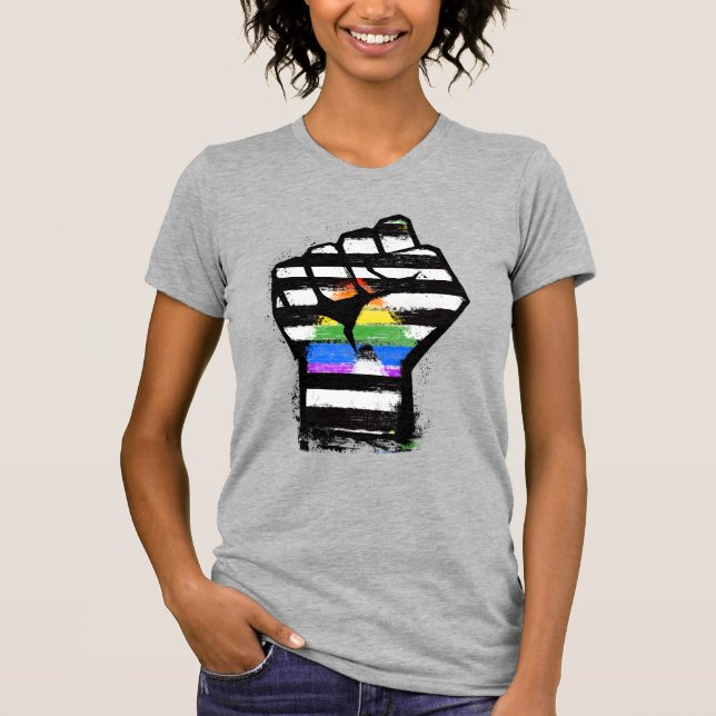 Camiseta Orgulho do Punho Aliado (Frente)