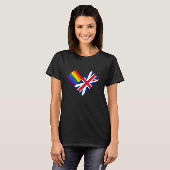Camiseta Orgulho do Reino Unido (Frente Completa)