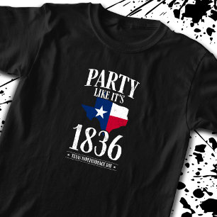 Camiseta Orgulho do Texas - Dia da Independência do Texas