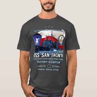 Camiseta Orgulho do Texas US San Jacinto CG56