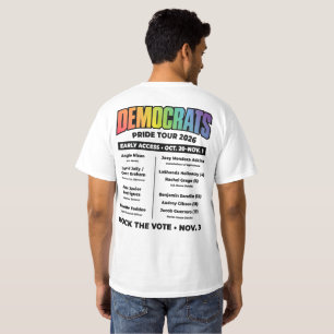 Camiseta Orgulho dos Democratas de Duval 2026