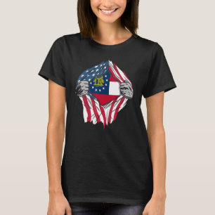 Camiseta Orgulho dos Estados Unidos País de Origem Patrióti