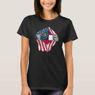Camiseta Orgulho dos Estados Unidos País de Origem Patrióti
