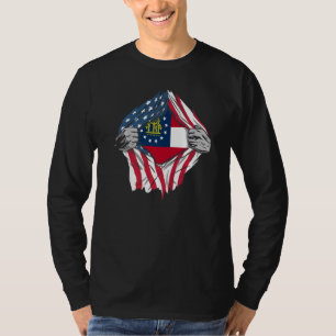 Camiseta Orgulho dos Estados Unidos País de Origem Patrióti