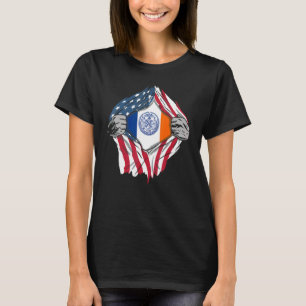 Camiseta Orgulho dos Estados Unidos País de Origem Patrióti